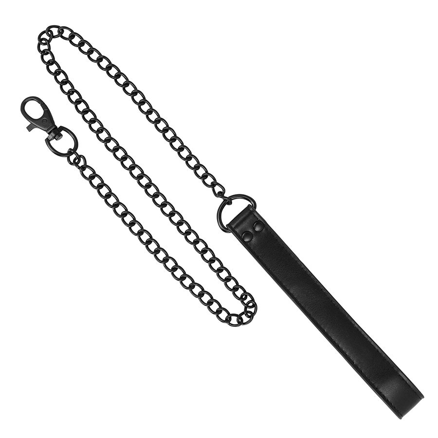 FETISH SUBMISSIVE BONDAGE - COLLIER D'ÉTRANGLEMENT GONFLABLE AVEC CHAÎNE FETISH SUBMISSIVE BONDAGE
