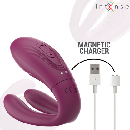 INTENSE - STIMULATEUR DE TAPOTAGE ET DE VIBRATION SANDRA AVEC TÉLÉCOMMANDE INTENSE COUPLES TOYS