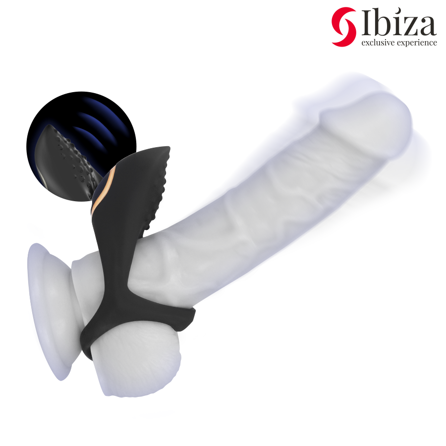 IBIZA - ANNEAU PÉNIS MULTISENSORIEL IBIZA TECHNOLOGY