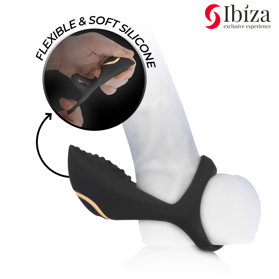 IBIZA - ANNEAU PÉNIS MULTISENSORIEL IBIZA TECHNOLOGY