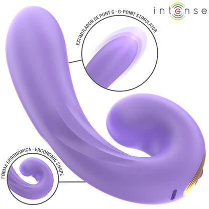 INTENSE - MERYL DOUBLE VIBRATION STIMULATEUR CLITORIEN INTENSE FUN TOYS