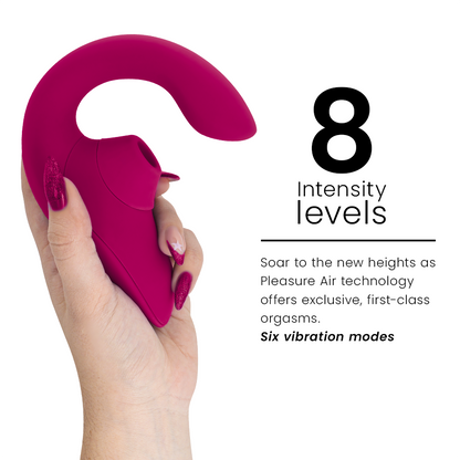 WOMANIZER - VIBRATEUR STIMULATEUR BLEND RABBIT ROSE VIBRANT WOMANIZER