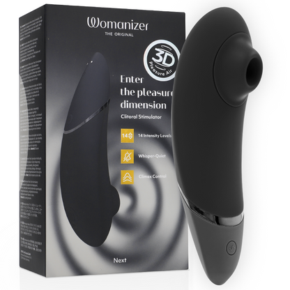 WOMANIZER - STIMULATEUR CLITORIAL NOIR WOMANIZER