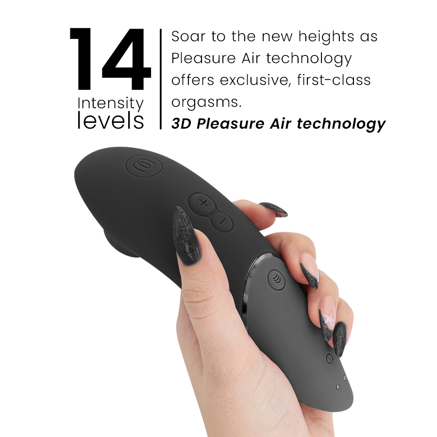 WOMANIZER - STIMULATEUR CLITORIAL NOIR WOMANIZER