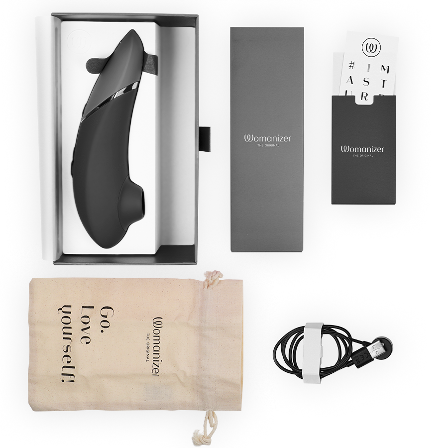 WOMANIZER - STIMULATEUR CLITORIAL NOIR WOMANIZER