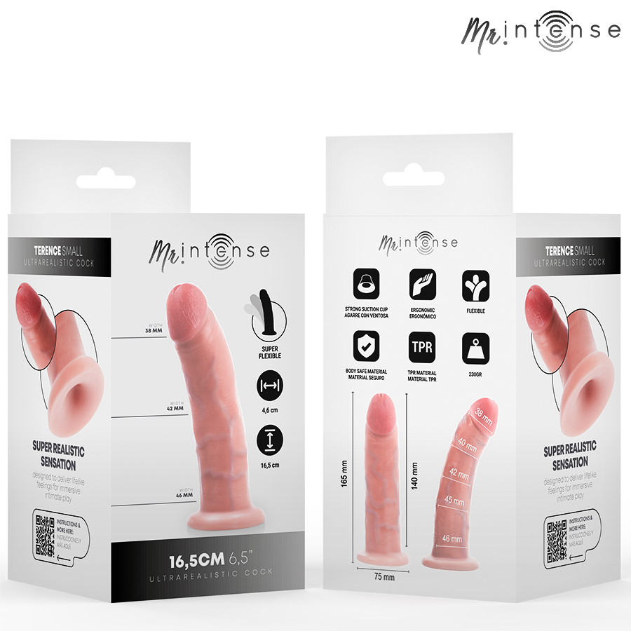 MR INTENSE - PETIT GODEMICHET TERENCE 16,5 CM -Ø- 4,6 CM MR. INTENSE