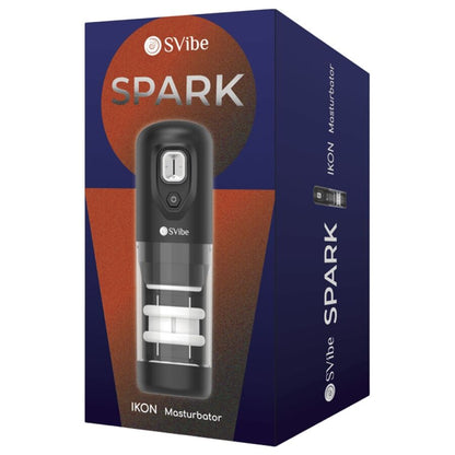 SNAIL VIBE - MASTURBATEUR IKON SPARK À POUSSÉE ET ROTATION SNAIL VIBE