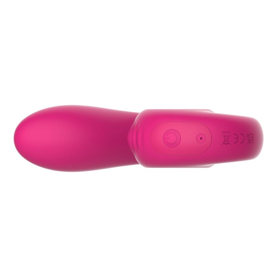 SNAIL VIBE - GIZI LITE VIBRATEUR ROSE DOUBLE POINT G ET CLITORIAL SNAIL VIBE