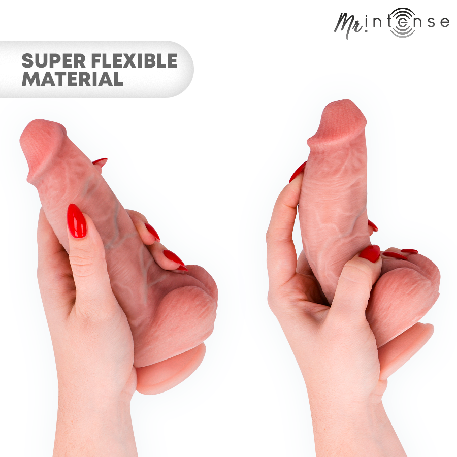 MR INTENSE - PETIT GODEMICHET SPENCER EN SILICONE 19 CM -Ø- 4,5 CM MR. INTENSE