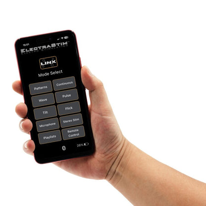 ELECTRASTIM - LINX STIMULATEUR ÉLECTRIQUE À DOUBLE CANAL AVEC APPLICATION ET TÉLÉCOMMANDE ELECTRASTIM