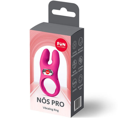 FUN FACTORY - ANNEAU PÉNIS VIBRANT PRO NOS MAGENTA FUN FACTORY