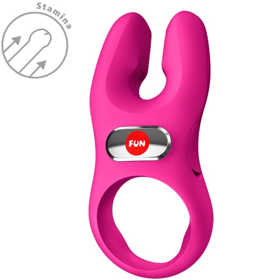 FUN FACTORY - ANNEAU PÉNIS VIBRANT PRO NOS MAGENTA FUN FACTORY
