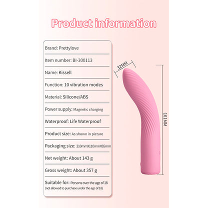 PRETTY LOVE - KISELL VIBRATEUR ROSE POINT G PRETTY LOVE FLIRTATION