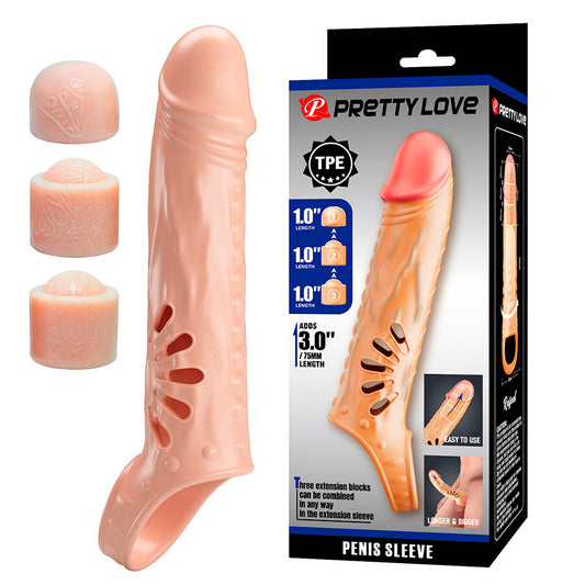 PRETTY LOVE - MANCHON PÉNIS AVEC EXTENSIONS PRETTY LOVE MALE