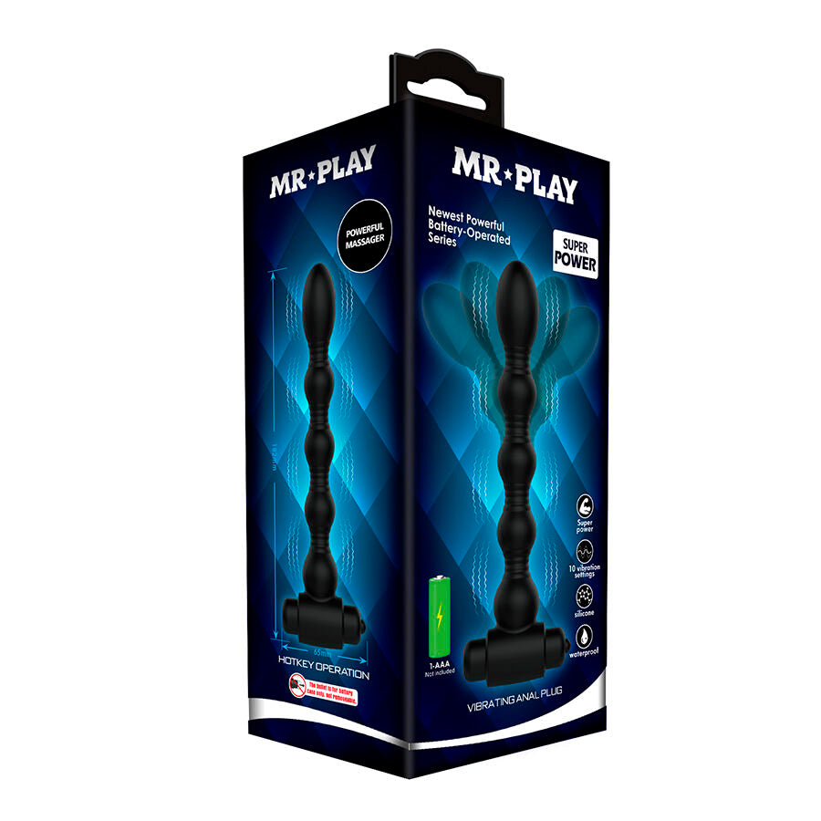 MR PLAY - MASSEUR DE PLUG ANAL VIBRANT MR PLAY