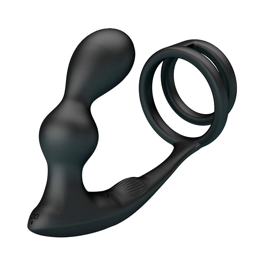MR PLAY - PLUG ANAL VIBRANT AVEC ANNEAU PÉNIS ET TÉLÉCOMMANDE MR PLAY
