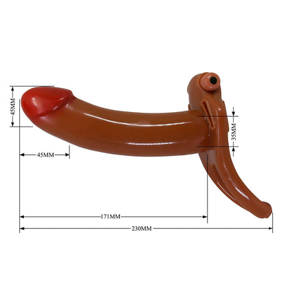 PRETTY LOVE - BRADDEN STRAP-ON VIBRANT PRETTY LOVE MALE