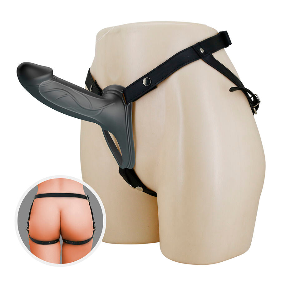 PRETTY LOVE - LANDON BLACK STRAP-ON VIBRANT PRETTY LOVE MALE