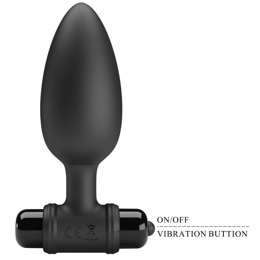 MR PLAY - PLUG ANAL SUPER POWERAVEC VIBRATION MR PLAY