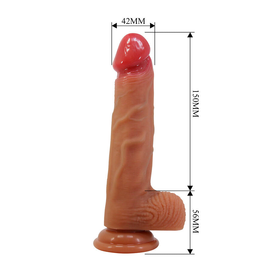 PRETTY LOVE - LISLE GODE RÉALISTE AVEC VENTOUSE 20,6 CM -Ø- 4,2 CM PRETTY LOVE HIGH GRADE