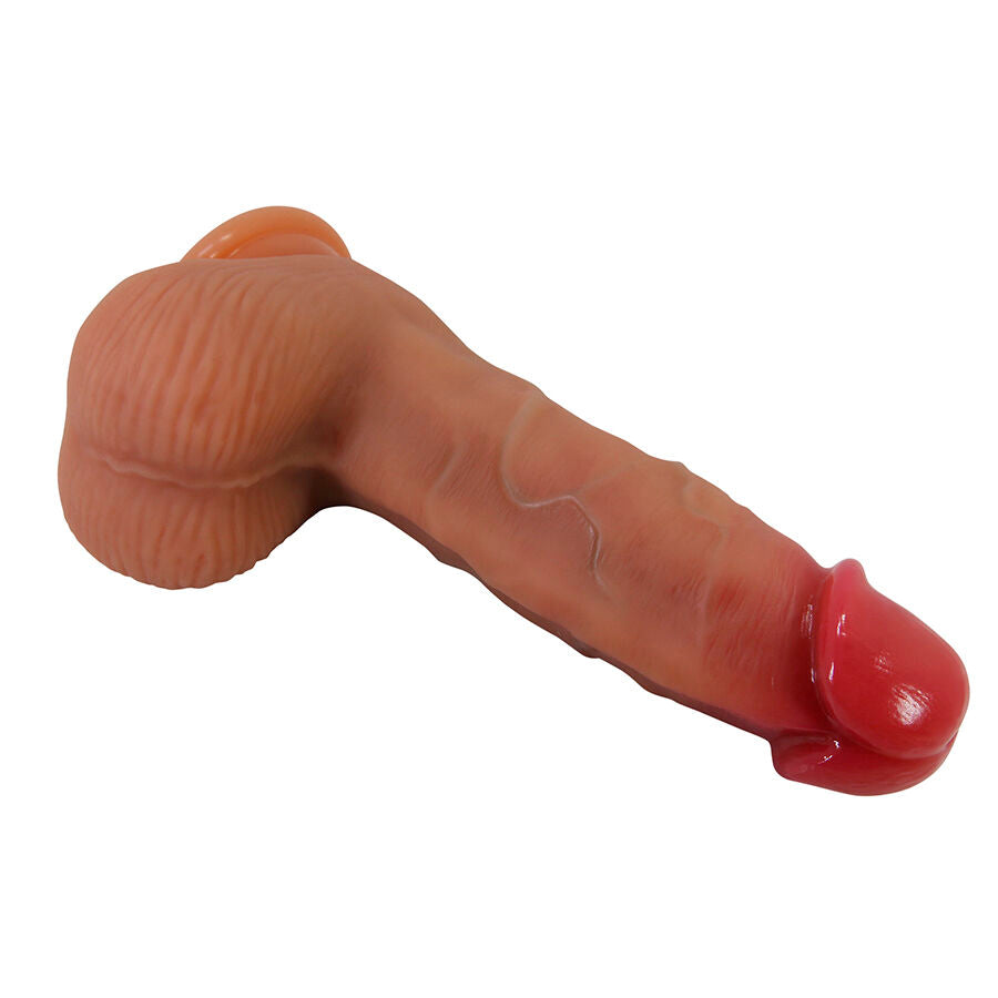 PRETTY LOVE - DUVALL GODEMICHET RÉALISTE AVEC VENTOUSE 19,3 CM -Ø- 4,5 CM PRETTY LOVE HIGH GRADE