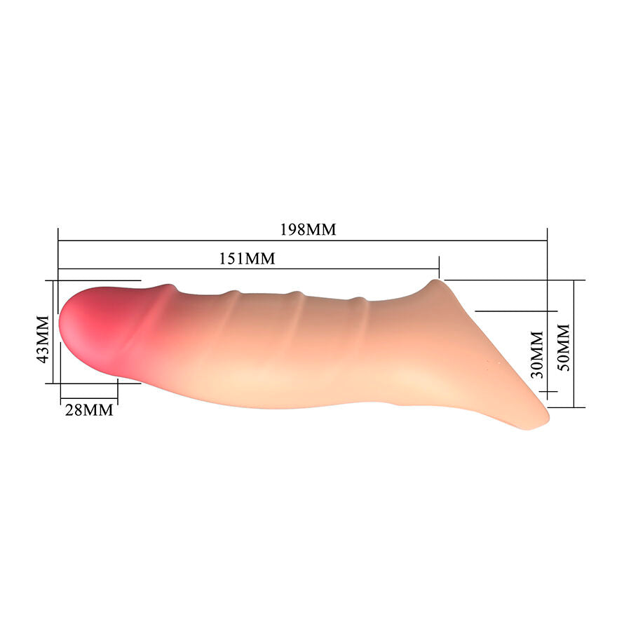 PRETTY LOVE - DARNELL REALISTIC EFFECT PENIS COVER PRETTY LOVE MALE
