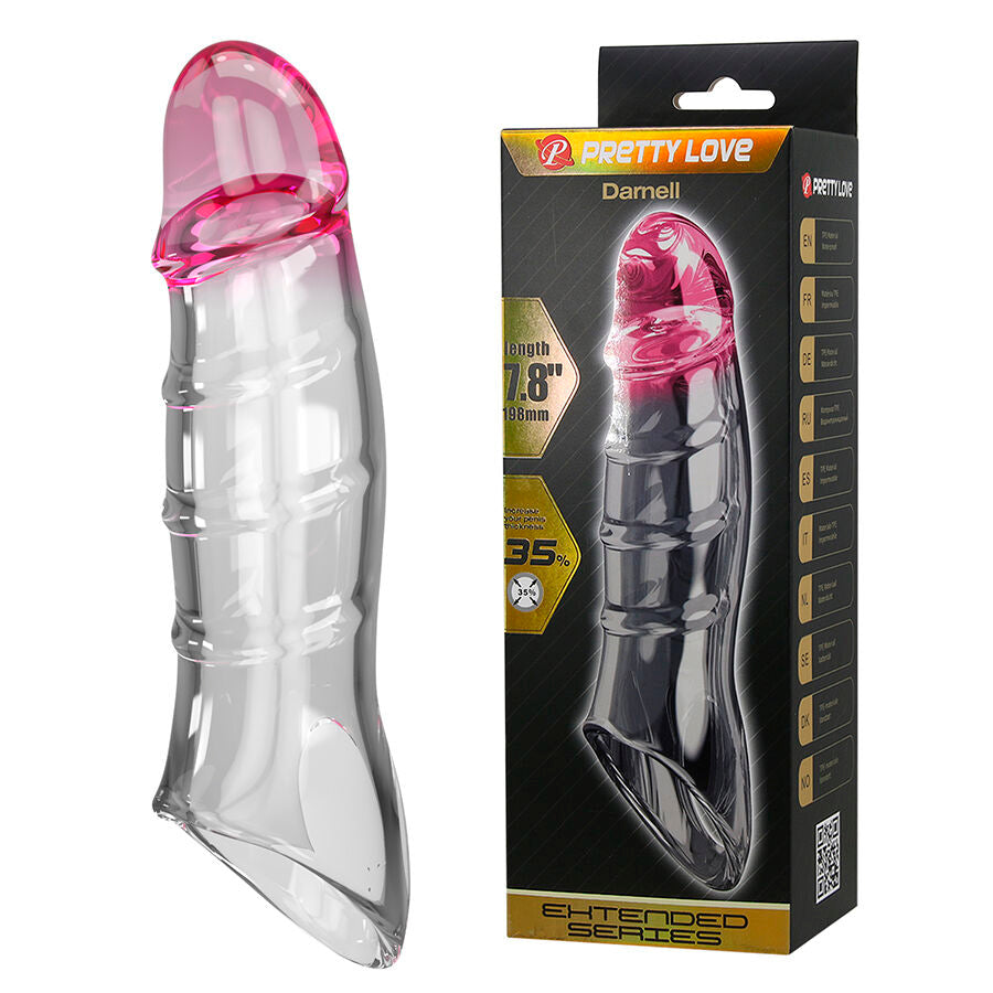 PRETTY LOVE - DARNELL COUVERCLE DE PÉNIS À EFFET TRANSPARENT PRETTY LOVE MALE