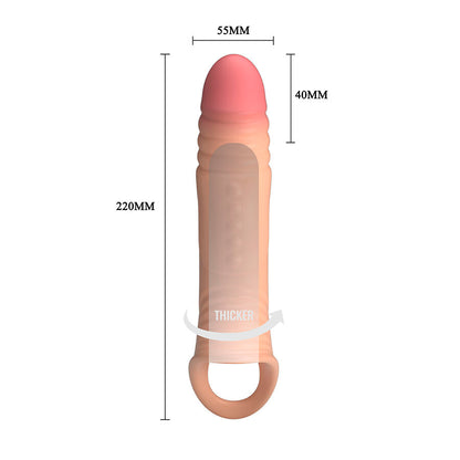 PRETTY LOVE - MANCHON PÉNIS AVEC VIBRATION INTÉGRÉE PRETTY LOVE MALE