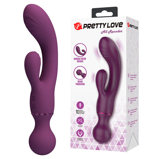 PRETTY LOVE - VIBRATEUR POINT G VIOLET POLYVALENT PRETTY LOVE FLIRTATION