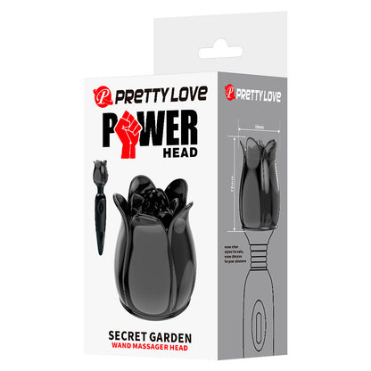 PRETTY LOVE - SECRET GARDEN TÊTE DE MASSAGE NOIRE PRETTY LOVE FLIRTATION