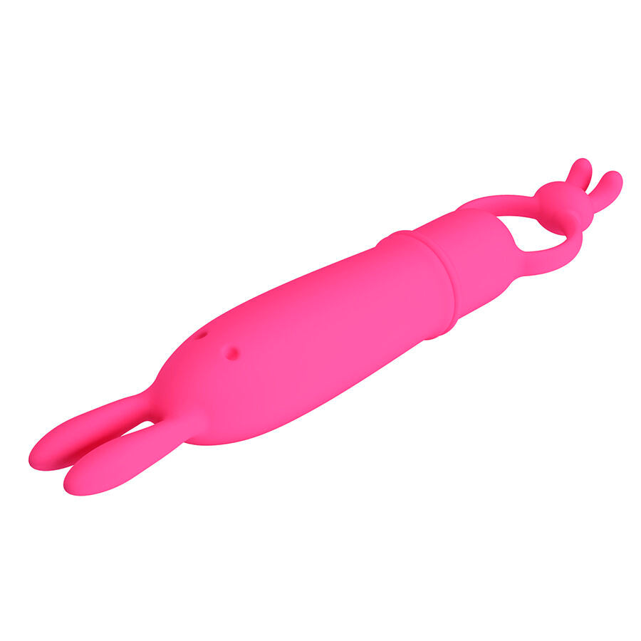 PRETTY LOVE - DELIA VIBRATEUR RABBIT AVEC ANNEAU DE RÉSISTANCE PRETTY LOVE FLIRTATION