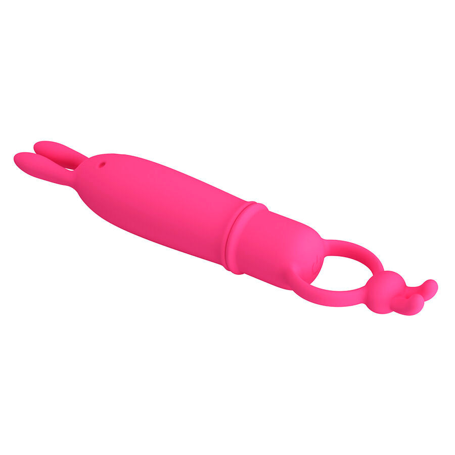 PRETTY LOVE - DELIA VIBRATEUR RABBIT AVEC ANNEAU DE RÉSISTANCE PRETTY LOVE FLIRTATION