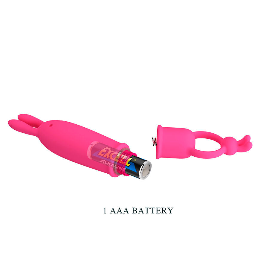 PRETTY LOVE - DELIA VIBRATEUR RABBIT AVEC ANNEAU DE RÉSISTANCE PRETTY LOVE FLIRTATION