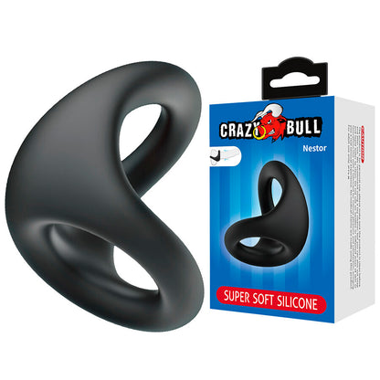 CRAZY BULL - NESTOR ANNEAU ERGONOMIQUE POUR PÉNIS ET TESTICULES CRAZY BULL