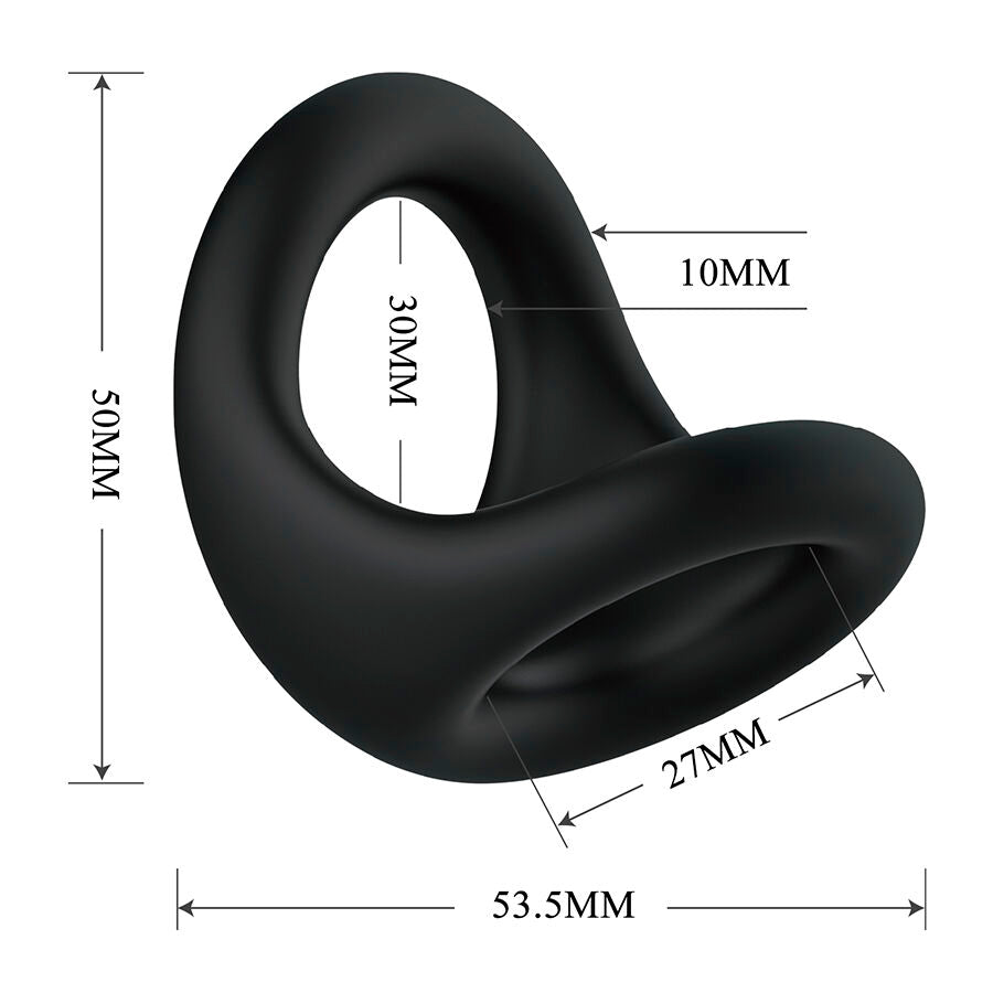 CRAZY BULL - NESTOR ANNEAU ERGONOMIQUE POUR PÉNIS ET TESTICULES CRAZY BULL