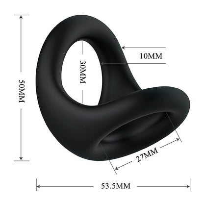 CRAZY BULL - NESTOR ANNEAU ERGONOMIQUE POUR PÉNIS ET TESTICULES CRAZY BULL
