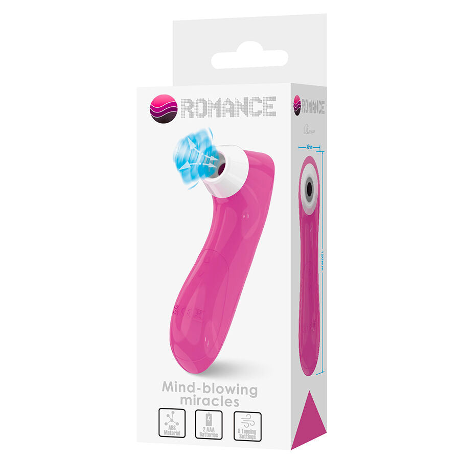 ROMANCE - APPAREIL DE SUCCION CLITORIALE AVEC TECHNOLOGIE DE PULSATION ROSE ROMANCE