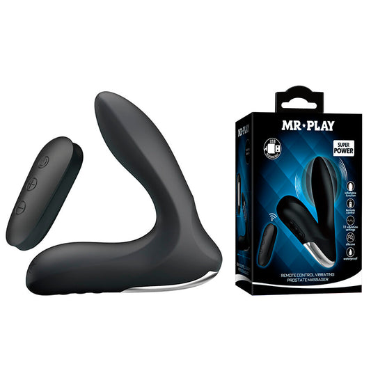 MR PLAY - MASSEUR DE PROSTATE AVEC TÉLÉCOMMANDE À VIBRATIONS MR PLAY