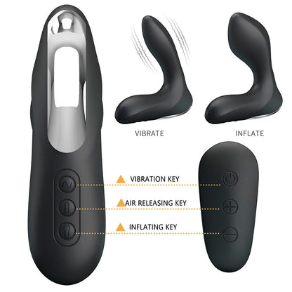 MR PLAY - MASSEUR DE PROSTATE AVEC TÉLÉCOMMANDE À VIBRATIONS MR PLAY