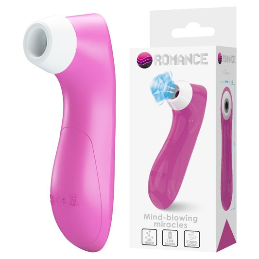 ROMANCE - APPAREIL DE SUCCION CLITORIALE AVEC TECHNOLOGIE DE PULSATION ROSE ROMANCE