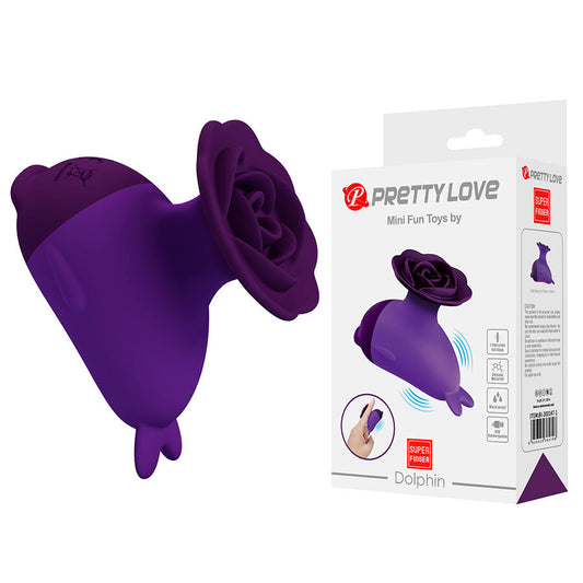 PRETTY LOVE - DOLPHIN MINI VIBRATEUR AVEC CLIP PRETTY LOVE FLIRTATION