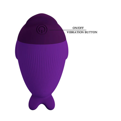 PRETTY LOVE - DOLPHIN MINI VIBRATEUR AVEC CLIP PRETTY LOVE FLIRTATION