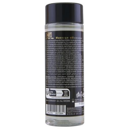 HOT - HUILE DE MASSAGE À LA NOIX DE COCO 100 ML HOT
