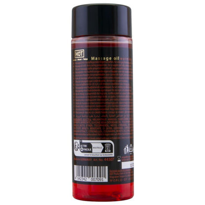 HOT - HUILE DE MASSAGE CHAUFFANTE 100 ML HOT