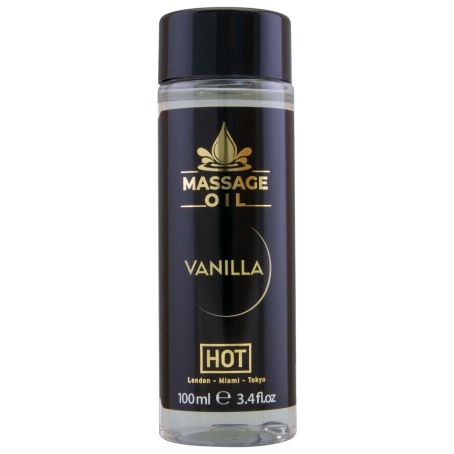 HOT - HUILE DE MASSAGE À LA VANILLE 100 ML HOT