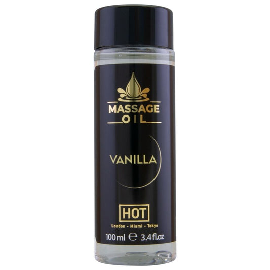 HOT - HUILE DE MASSAGE À LA VANILLE 100 ML HOT