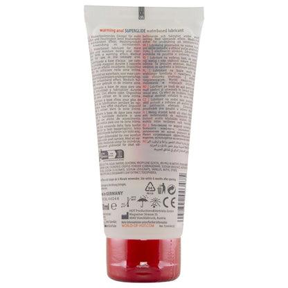 HOT - LIQUIDE CHAUFFANT POUR PLAISIR ANAL SUPERGLIDE 100 ML HOT