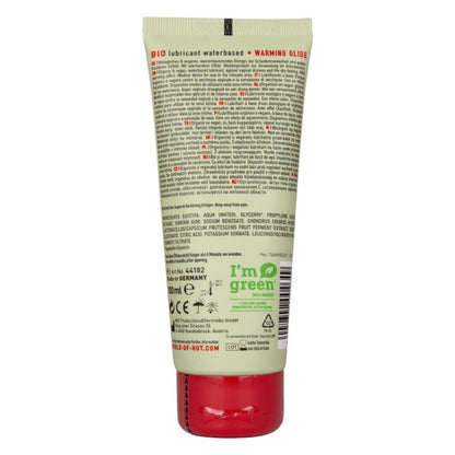 HOT - LUBRIFIANT BIO À BASE D'EAU CHAUFFANT 100 ML HOT