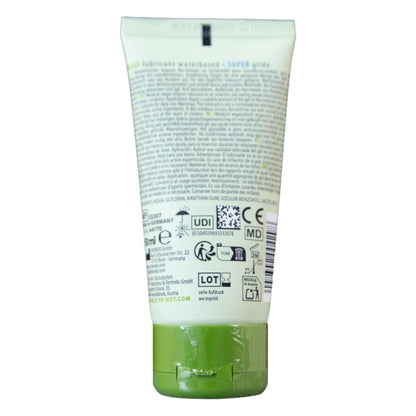 HOT - LUBRIFIANT BIO À BASE D'EAU SUPERGLIDE 50 ML HOT