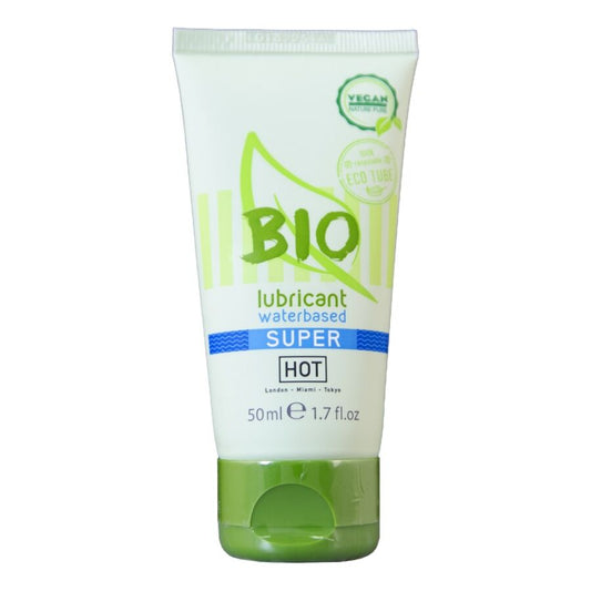 HOT - LUBRIFIANT BIO À BASE D'EAU SUPERGLIDE 50 ML HOT